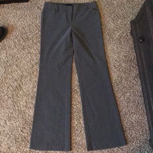 Charcoal grey dress slacks